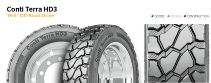 Conti Terra HD3 19.5" Off-Road Drive