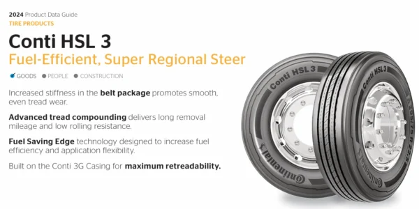 Conti HSL 3 Fuel-Efficient, Super Regional Steer - Image 2