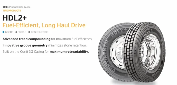 Continental HDL2+ Fuel-Efficient, Long Haul Drive - Image 3